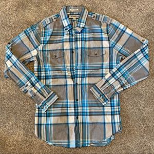 Express Extra Slim Fit Casual Button Down